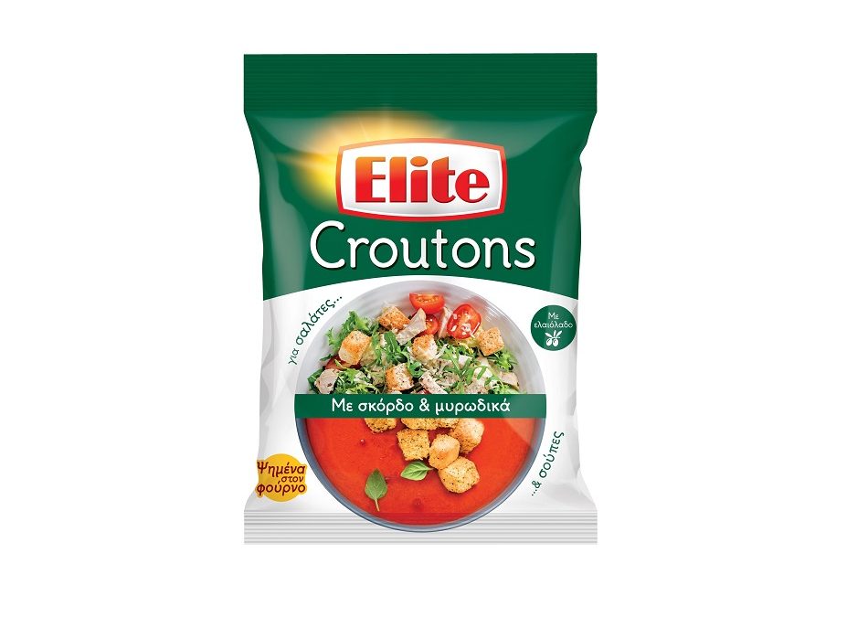 Elite Croutons με Σκόρδο & Μυρωδικά
