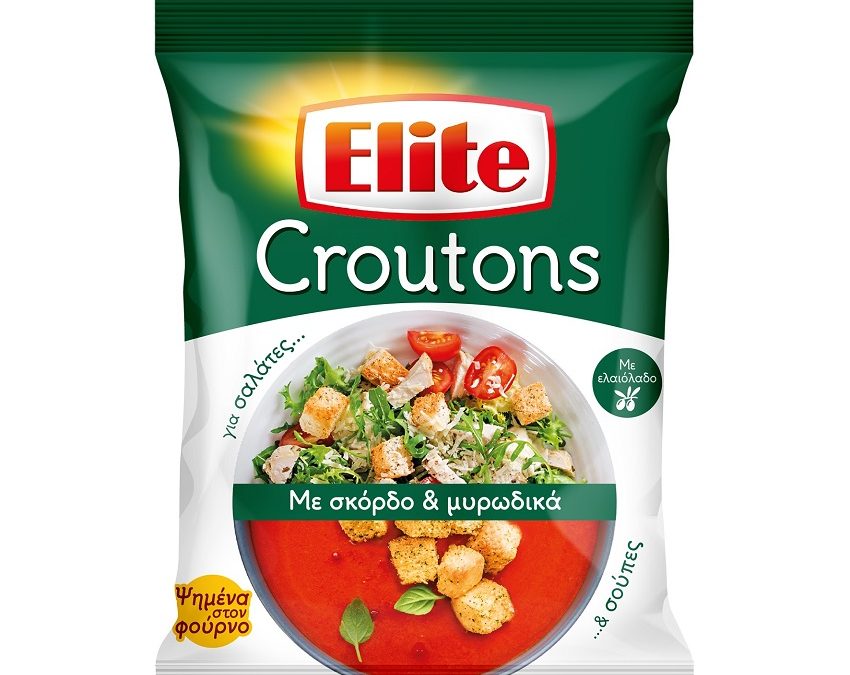 Elite Croutons με Σκόρδο & Μυρωδικά