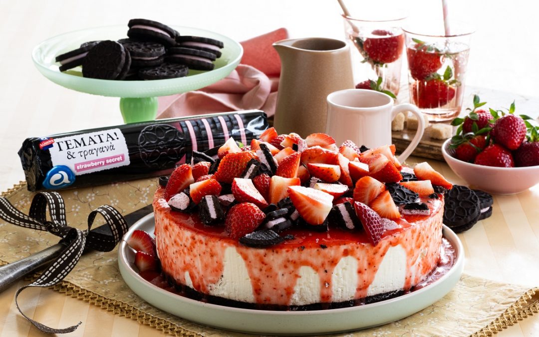 Cheesecake με φράουλες
