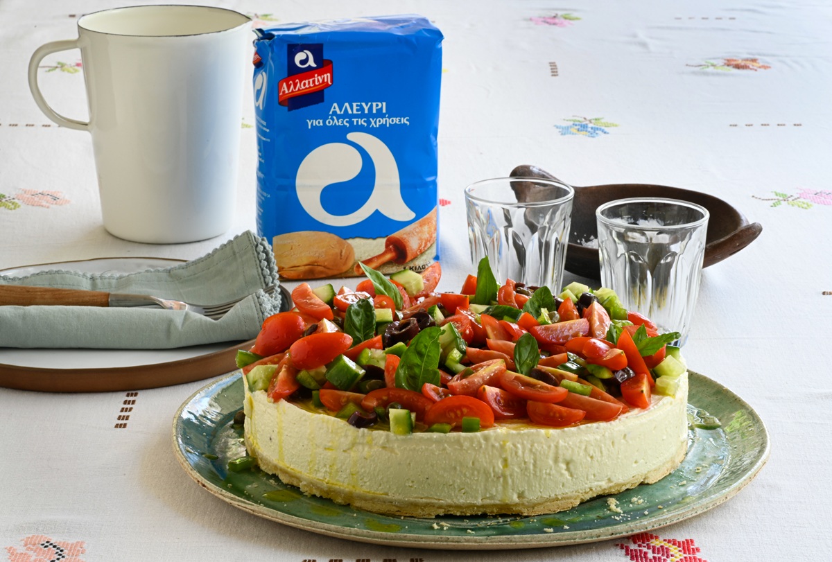 Αλμυρό cheesecake