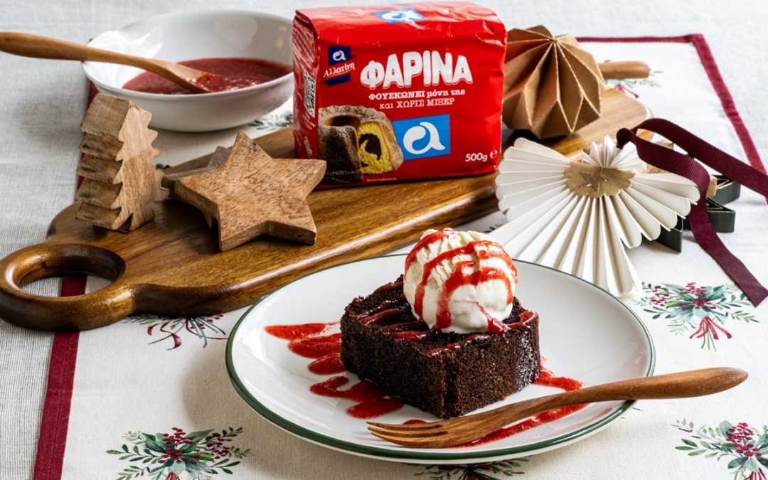 Ρευστό σοκολατένιο κέικ